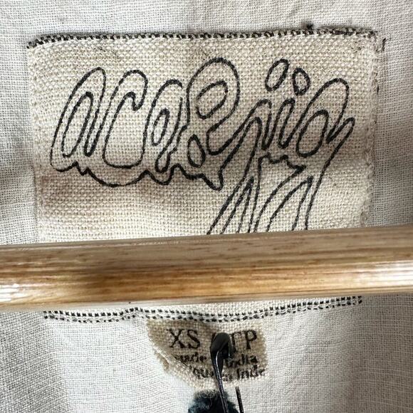 Ace & Jig Gallo Midi Dress Trapeze Size XS Belted Pockets - Picture 4 of 11